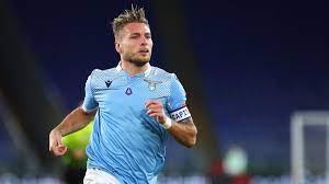 We share with you the header goal scored by ciro immobile in the match between lazio and fiorentina in pes 2021 game serie a match. Lazio Champions League Ciro Immobile Sudo Sempre La Maglia Sono Fiero Di Me Eurosport