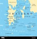 Island phuket map hi-res stock photography and images - Alamy