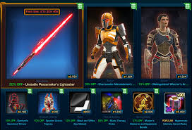Put a security key on your account to get 100cc every month. Swtor Cartel Market Update For Dec 3 Mmo Guides Walkthroughs And News