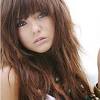 Bangs, especially long haircuts with bangs are a dramatic, drastic change. 1