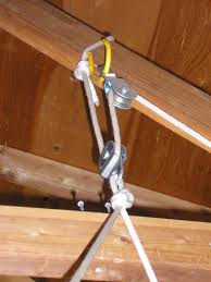 Diy garage hoist system google search. Bwca Canoe Storage Hoist System Boundary Waters Gear Forum