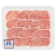 This page has some recipes for pork, mostly pork chops, a family favorite. H E B Pork Center Loin Chops Boneless Wafer Thin Value Pack Shop Pork At H E B