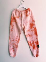Black And Orange Tie Dye Sweatpants Danzy Design Studio Danzy Tie Dye Outfits Tie Dye Sweatshirt Tie Dye Shirts