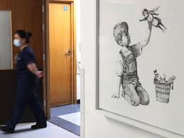 However, his latest creation can only be described as heartwarming. Banksy Hopes Auction Of Southampton Hospital Artwork Will Raise Over 3m For Nhs Itv News Meridian