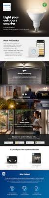 Philips Hue White Outdoor Par38 Led 100w Equivalent Waterproof Dimmable Smart Wireless Flood Light Bulb 476812 The Home Depot
