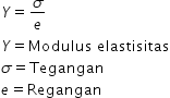 Perbandingan antara tegangan dan regangan benda tersebut disebut modulus elastisitas atau modulus young. Https Roboguru Ruangguru Com Question Perbandingan Tegangan Terhadap Regangan Disebut Qu Iceqsq8j