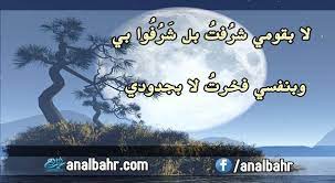 أبيات شعر للمتنبي عن عزة النفس عش عزيزا أو مت وأنت كريم أنا البحر