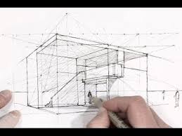 Dessiner En Perspective Les Points De Distance Youtube Point De Fuite Portrait De Silhouette Dessin Perspective
