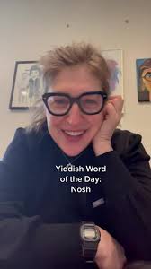 Today’s Yiddish Word of the Day is nosh! How many of you knew this was  Yiddish? 🤔 National Museum of American Jewish History
