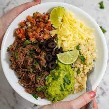 Keto Beef Burrito Bowl Recipe Healthy Eating Recipes Food Recipes Mexican Food Recipes