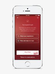 There was a time when apps applied only to mobile devices. Opentable S Iphone App With The Uber Api Powered Ride Open Table Payment Transparent Png 518x1024 Free Download On Nicepng
