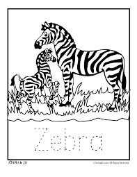 Zoo animal coloring pages for toddlers. Zoo Animal Coloring Pages With Letter Writing Practice