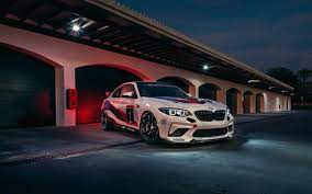 Static Three Quarter Front Shot Of The Bmw M2 Cs Racing Bmw M2 Cs Competition 1920x1200 Wallpaper Teahub Io