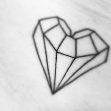 Pin By Marce Soto On Tattooing Diamond Heart Tattoo Heart Tattoo Diamond Tattoos
