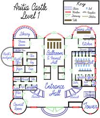 ○ inner wall and outer wall. Aritia Castle Floorplan Lvl 1 By Callistohime On Deviantart