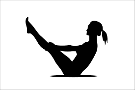 Download Young Women Practicing Yoga Silhouette Graphic By Artpray Creative Fabrica SVG Cut Files