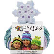 Maybe you would like to learn more about one of these? Beginner Hat Knitting Kit Top This By Dmc Self Striping Kids Hat