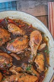 Dominican Stewed Chicken Pollo Guisado Belqui S Twist Recipe Chicken Stew Pollo Guisado Food