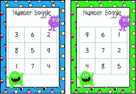 Number Boggle Math Boggle Kids Math Worksheets Math Station Games