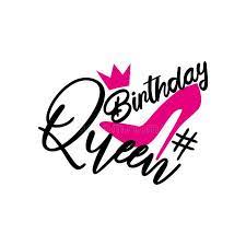 Pink happy birthday queen images. Birthday Queen Handwritten Text With Pink High Heeled Shoes Silhouette And Crown Stock Vector Illustration Of Family Handwritten 162396271