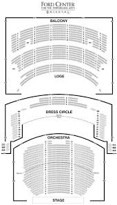 Ford Center Oriental Theatre Seating Chart Theater Seating