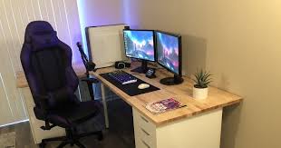 Electra On Twitter Gerton Alex Table From Ikea Long Home Office Desk Made From Two Ikea Gerton Beech Table Ikea Gert In 2020 Desk Guest Bedroom Home Office Alex Desk