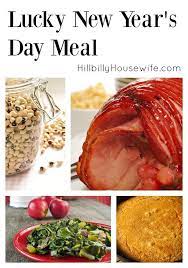 New Year S Day Lucky Meal New Years Dinner New Years Day Meal Dinner Menu