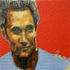 Original Artwork by Les Thomas 'ARRESTED IMAGE #24-2332 MATHEW MCCONAUGHEY'  at Canada House Gallery