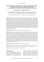 Over the past six months, shares of the company have plunged 26%, and it is now trading at over. Pdf The Ideological Reflection In F Scott Fitzgerald S Novel The Great Gatsby Post Colonial Literature