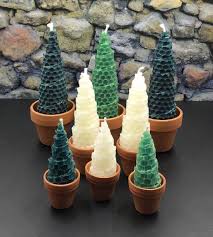 Make Take Beeswax Christmas Tree Candle Favors Signals Az
