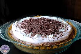 Add remaining milk and the pudding mix. Chocolate Cream Dream Pie