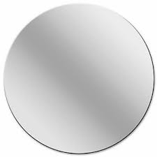 A stunning contemporary wall mirror having simplicity and clean lines with the center of the mirror decorated with a large etched circle. Modern Circle Acrylic Mirror Shatter Resistant Round Circular Wall Decor Ebay