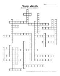 We hope that the following list of synonyms for the word amana will help you to finish your crossword today. Kitchen Equipment Crossword By Fcsfortoday Teachers Pay Teachers