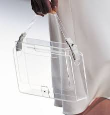 Kayleigh Ember Jasper Conran Transparent Bag Fashion Bags