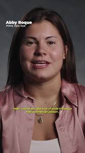 Inspiring the next generation of Indigenous girls to pursue sports  professionally. 🧡 Abby Roque speaks