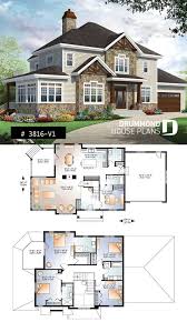 Modern house floor plans sims 3, houses and lots: Discover The Plan 3816 V1 Bainbridge 3 Which Will Please You For Its 4 Bedrooms And For Its Mountain Styles Craftsman House Plans Sims 4 House Building House Blueprints