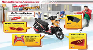 Striping cbr 150 r old 2006 variasi dan ori : Aksesoris Resmi Honda Beat Fi