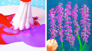 35 Easy Painting Hacks Everybody Can Do Youtube Abstract painting demo for beginners on canvas using easy painting hack from project 100 days.
