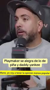 Playmaker y la alegría por Piña y Daddy Yankee