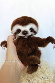 ай ай ай ай ай ай ай ай ай Teddy Bears Handmade Ay Ay Lyudmila Donodina Fair Masters Friends Teddy Bears Cubs Cubs Fondos Baby Animal Art Baby Sloth Baby Animals