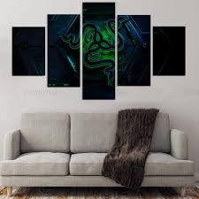 Viele familien pflegen hier die sozialen kontakte oder spannen sich gemeinsam aus. 5 Stuck Razer Gaming Pc Gamer Poster Druck Malerei Sport Auto Wohnkultur Wand Kunst Drucke Fur Wohnzimmer Dekoration Painting Calligraphy Aliexpress