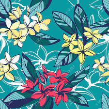 Please mail our team for. Vector Illustration Tropical Floral Summer Seamless Pattern With Royalty Free Cliparts Vectors And Stock Illustration Image 58154405