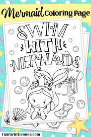 Download free pirate coloring pages. Mermaid Coloring Page For Kids Fun For Little Ones Mermaid Coloring Pages Mermaid Coloring Coloring Pages For Girls