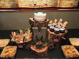 Lumberjack Baby Shower Food Table Lumberjack Baby Shower Food Baby Shower Food Baby Shower Giraffe