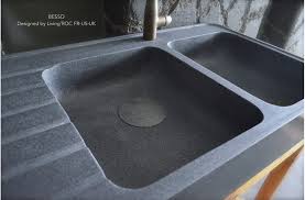 Various sinks in the market come in different sizes. 1200mm Double Bowl Kitchen Sink Granite Stone Besso