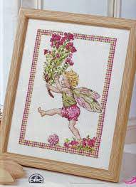 Flower Fairies Heather Fairy 1 3 Cross Stitch Flowers Cross Stitch Samplers Cross Stitch Art