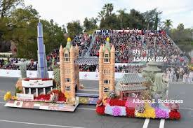The Western Asset Float Participates In The 124th Tournamernt Of Rose Bowl Parade Rose Parade Parade Float