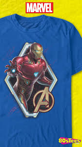 This Iron Man T Shirt Shows The Popular Avenger In An Image With Splattered Paint Iron Man Is Seen Ready For Action An Iron Man Avengers Iron Man Mens Tshirts