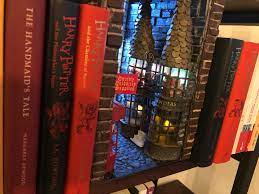 Rules harry potter themed booknook (gfycat.com). Harry Potter Diagon Alley Book Nook 3 Booknooks