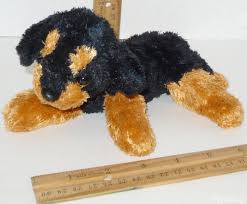 Black And White Beanie Baby Dog Ty Beanie Babies Brutus Black Tan Rottweiler Dog Stuffed Animal 6 Plush Toy Dog Stuffed Animal Rottweiler Dog Baby Beanie
